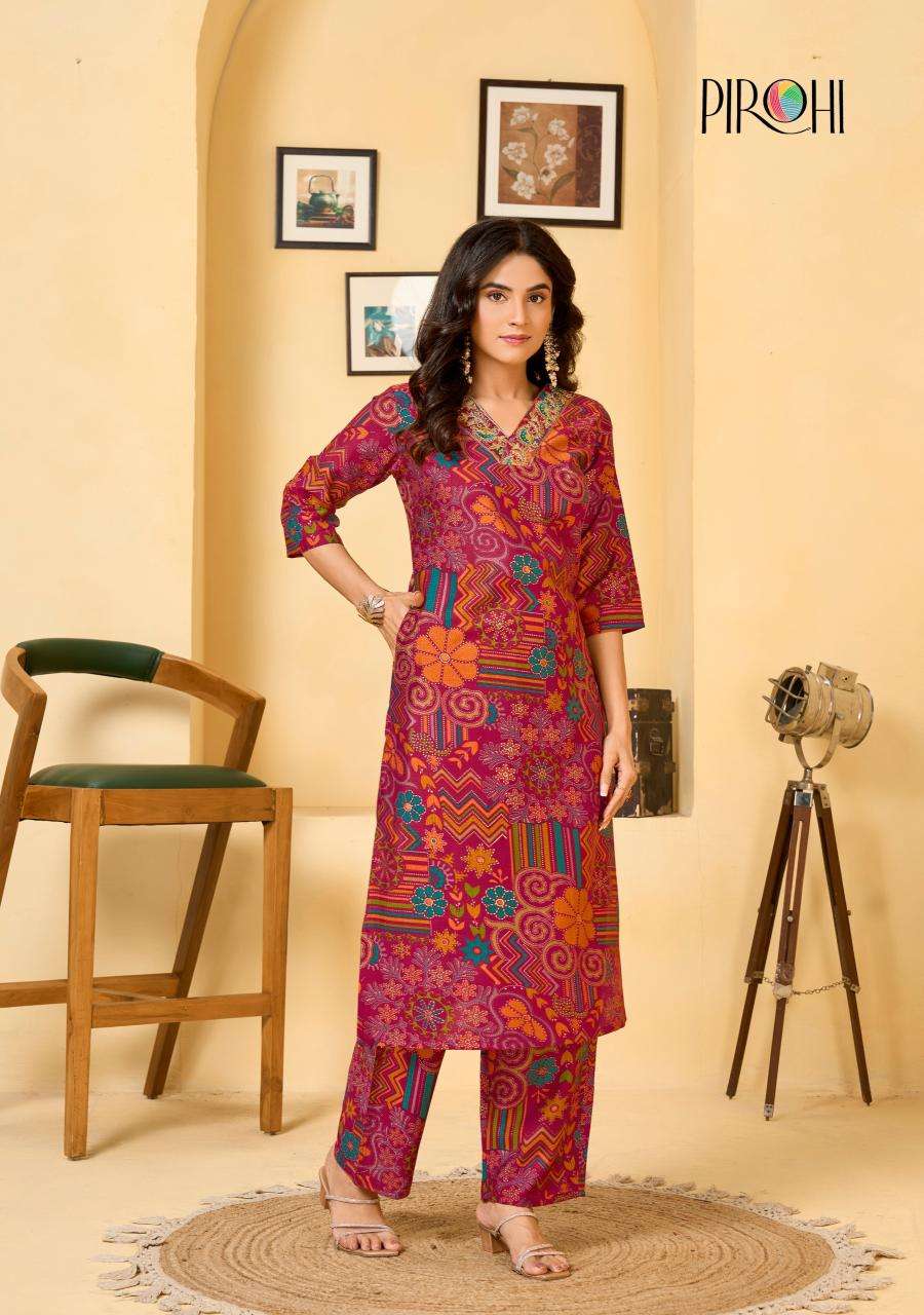 Pirohi krishi vol 1 coord set Kurti suppliers in Delhi