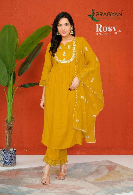 Pragyan rosy vol 1 Kurti wholesale market in Gujarat