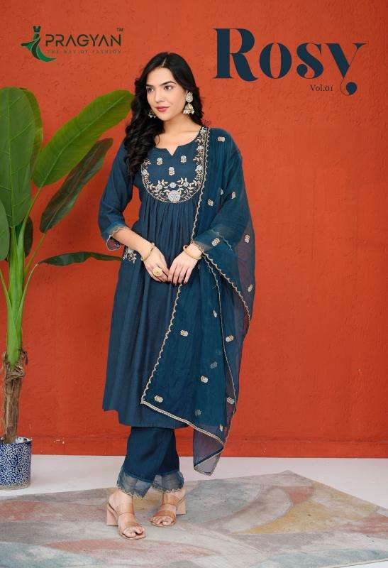 Pragyan rosy vol 1 Kurti wholesale market in Gujarat