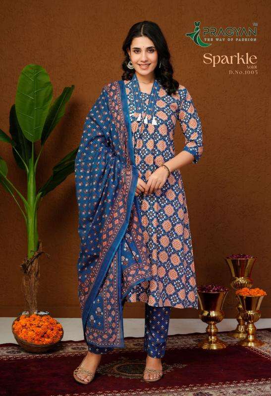 Pragyan sparkel vol 1 Wholesale Kurti manufacturer