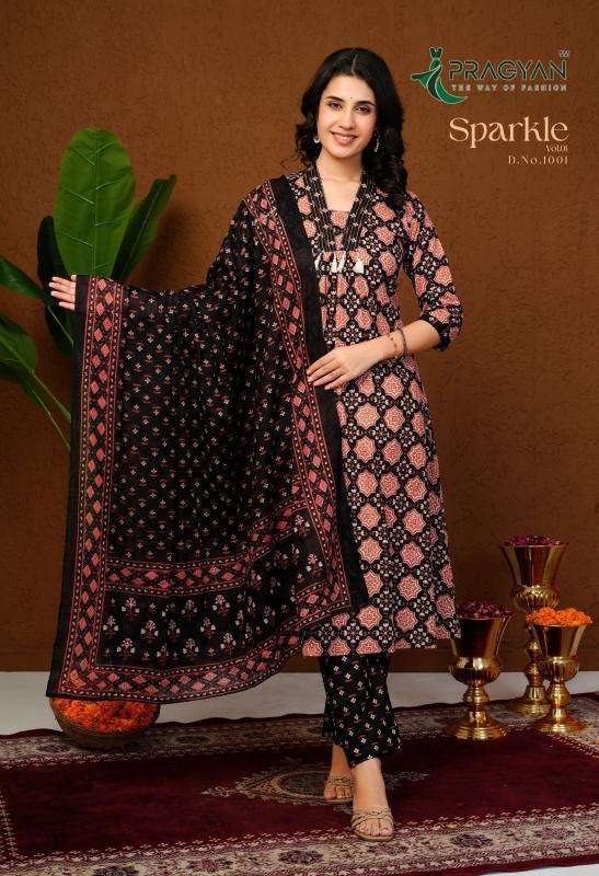Pragyan sparkel vol 1 Wholesale Kurti manufacturer