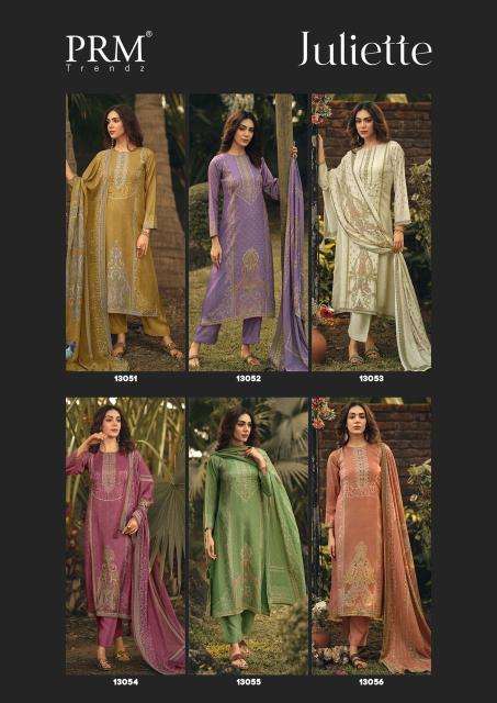 PRM trendz juliette dress material Mumbai textile market online
