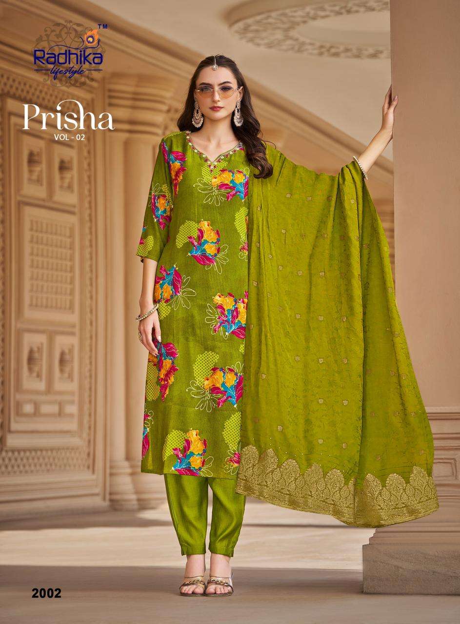 Radhika lifestyle prisha vol 2 Kurti manufacturer in Kolkata