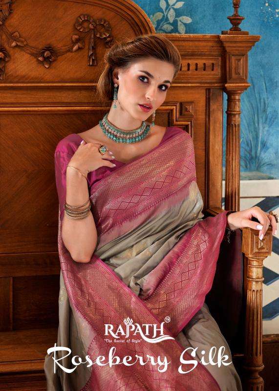 Rajpath rose berry Wholesale sarees in Mumbai