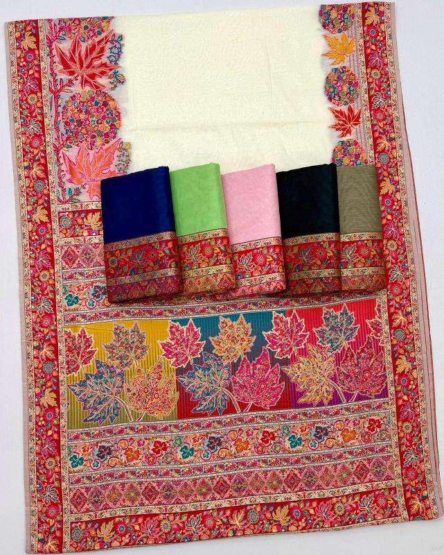 Rajtex pure kashmiri 003 Saree manufacturers in Delhi