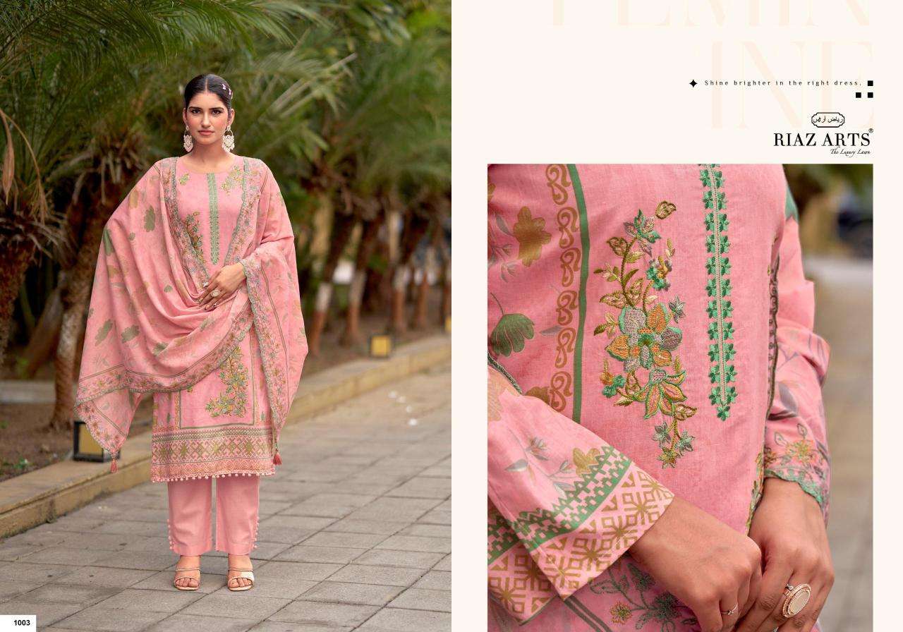 Riaz arts karigiri-e-saeed dress materials suppliers in Pune