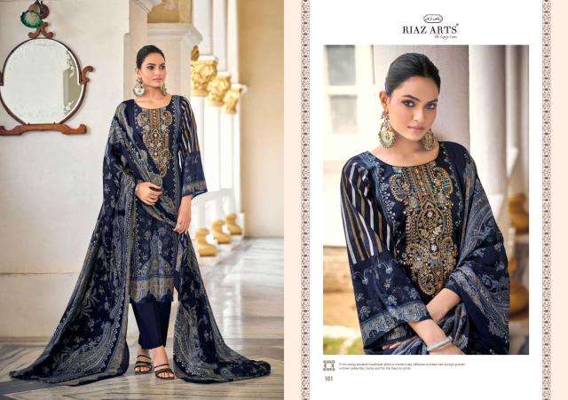 Riaz arts nawazish vol 2 Bulk dress material suppliers in Kolkata
