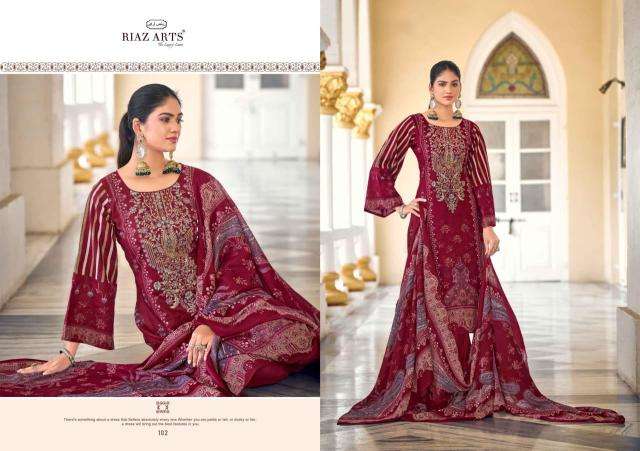 Riaz arts nawazish vol 2 Bulk dress material suppliers in Kolkata