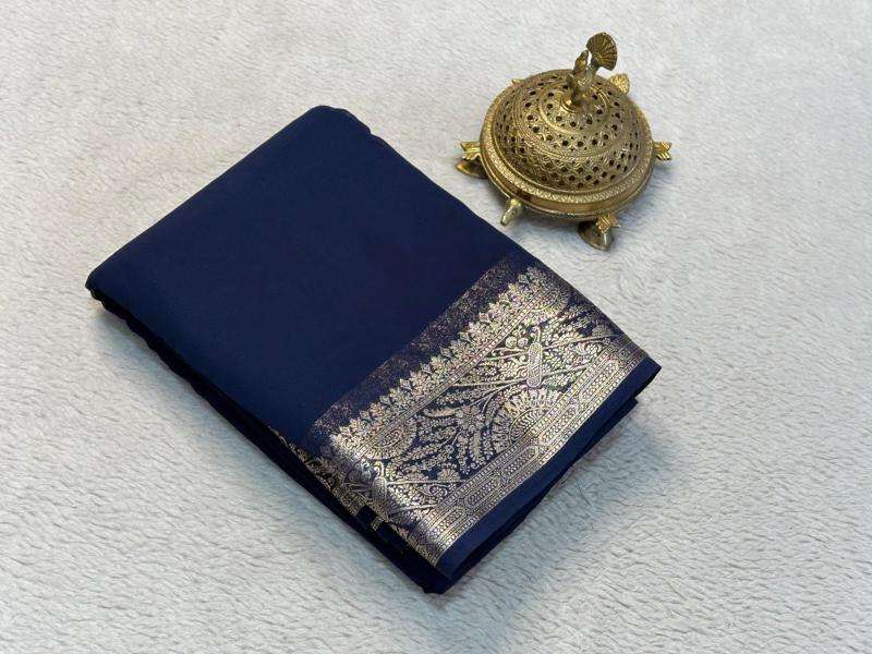 Riona semi-mysore silk Ahmedabad saree market prices