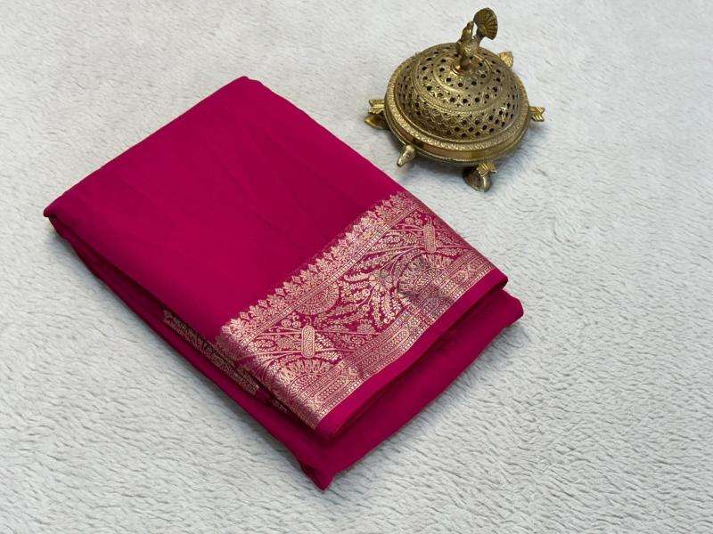 Riona semi-mysore silk Ahmedabad saree market prices