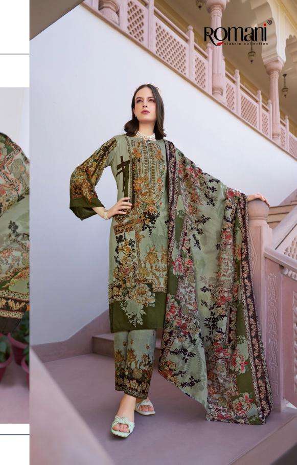 Romani mahira vol-7 Dress materials for boutique in ahmedabad