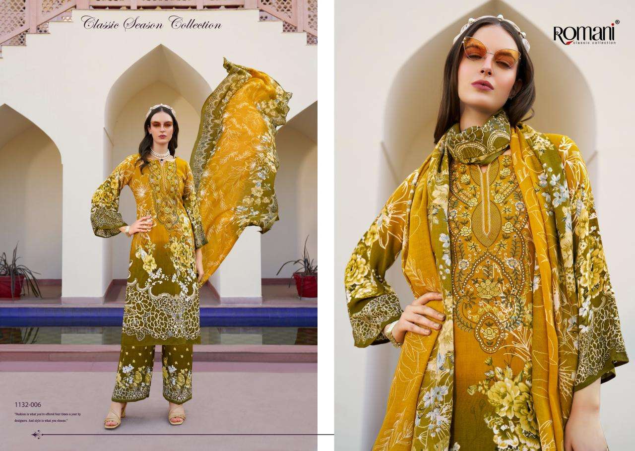 Romani mahira vol-7 Dress materials for boutique in ahmedabad