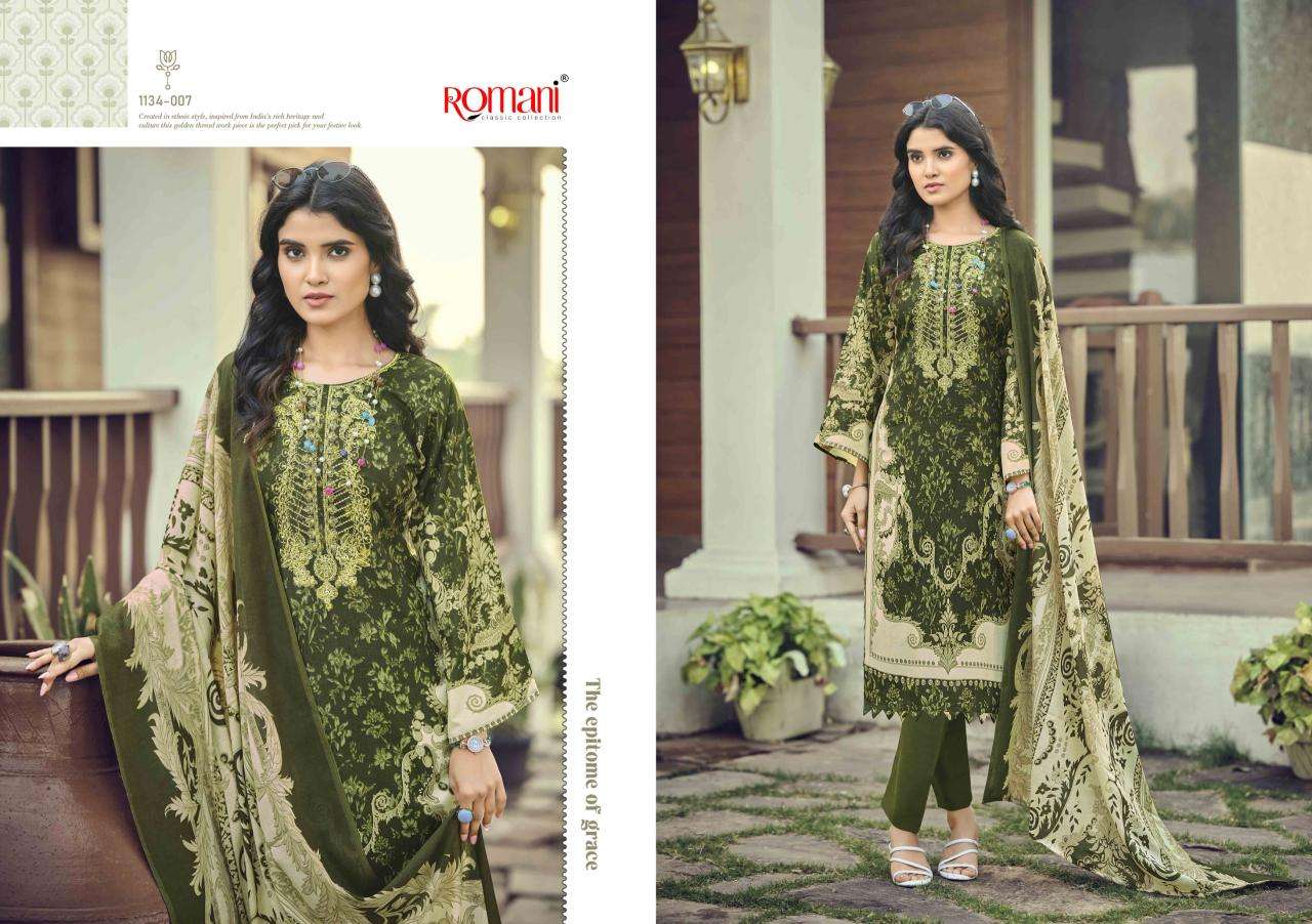 Romani needle wonder vol 8 surat wholesale dress material market