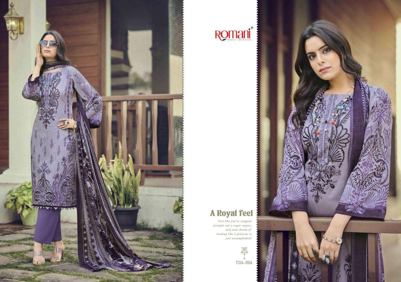 Romani needle wonder vol 8 surat wholesale dress material market