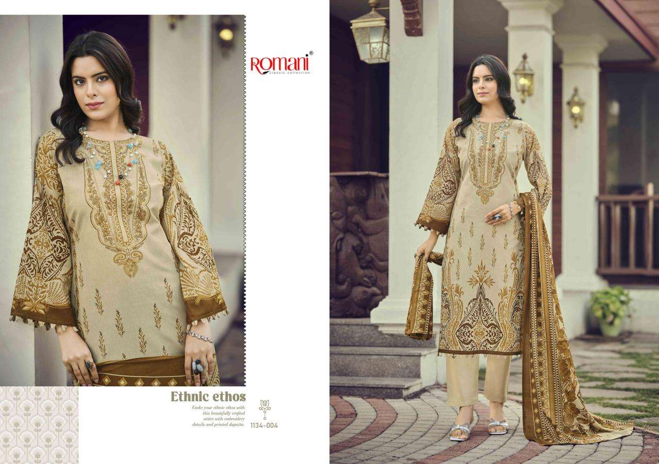 Romani needle wonder vol 8 surat wholesale dress material market