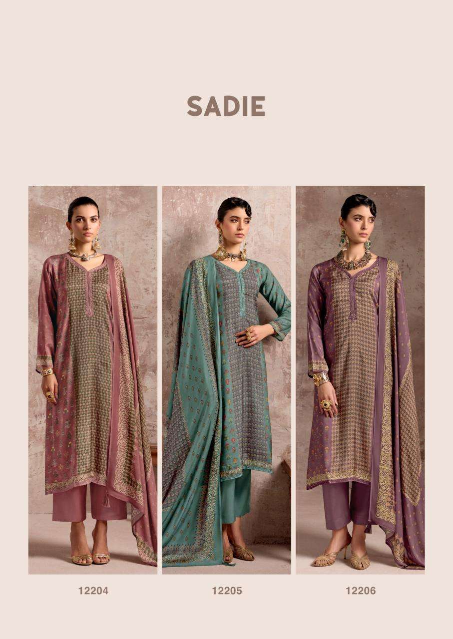 Sadhana sadie Dress materials manufacturers in Surat