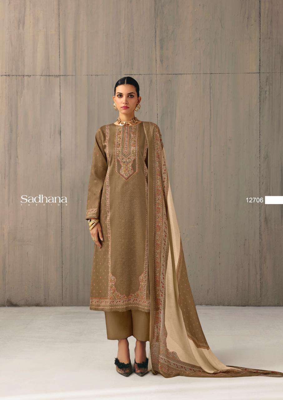 Sadhana zeya Unstitched dress materials supplier