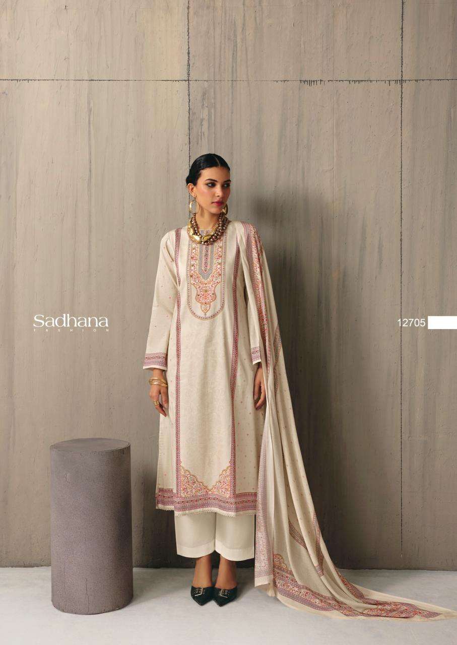 Sadhana zeya Unstitched dress materials supplier