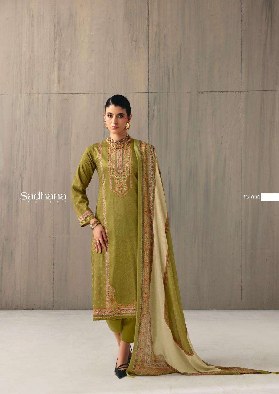 Sadhana zeya Unstitched dress materials supplier