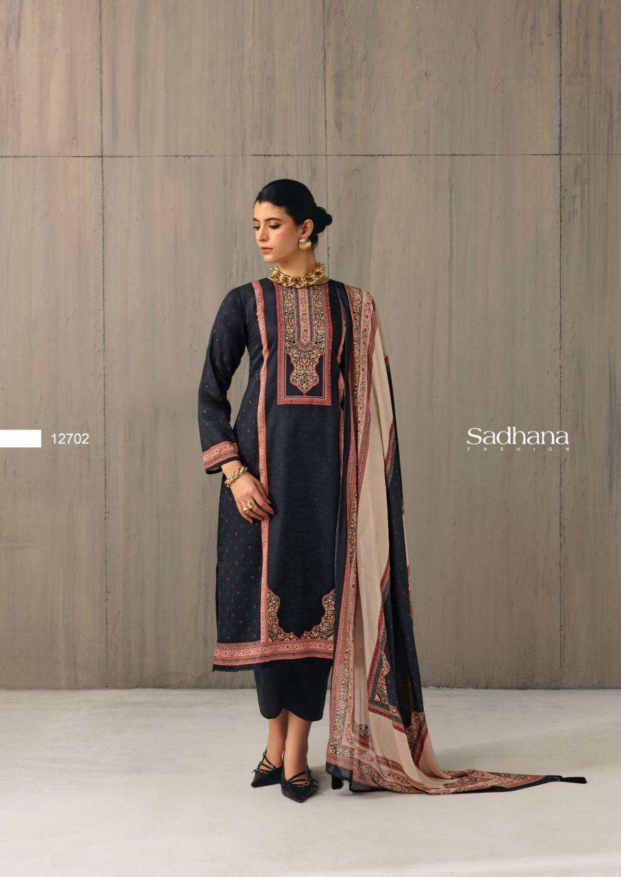 Sadhana zeya Unstitched dress materials supplier