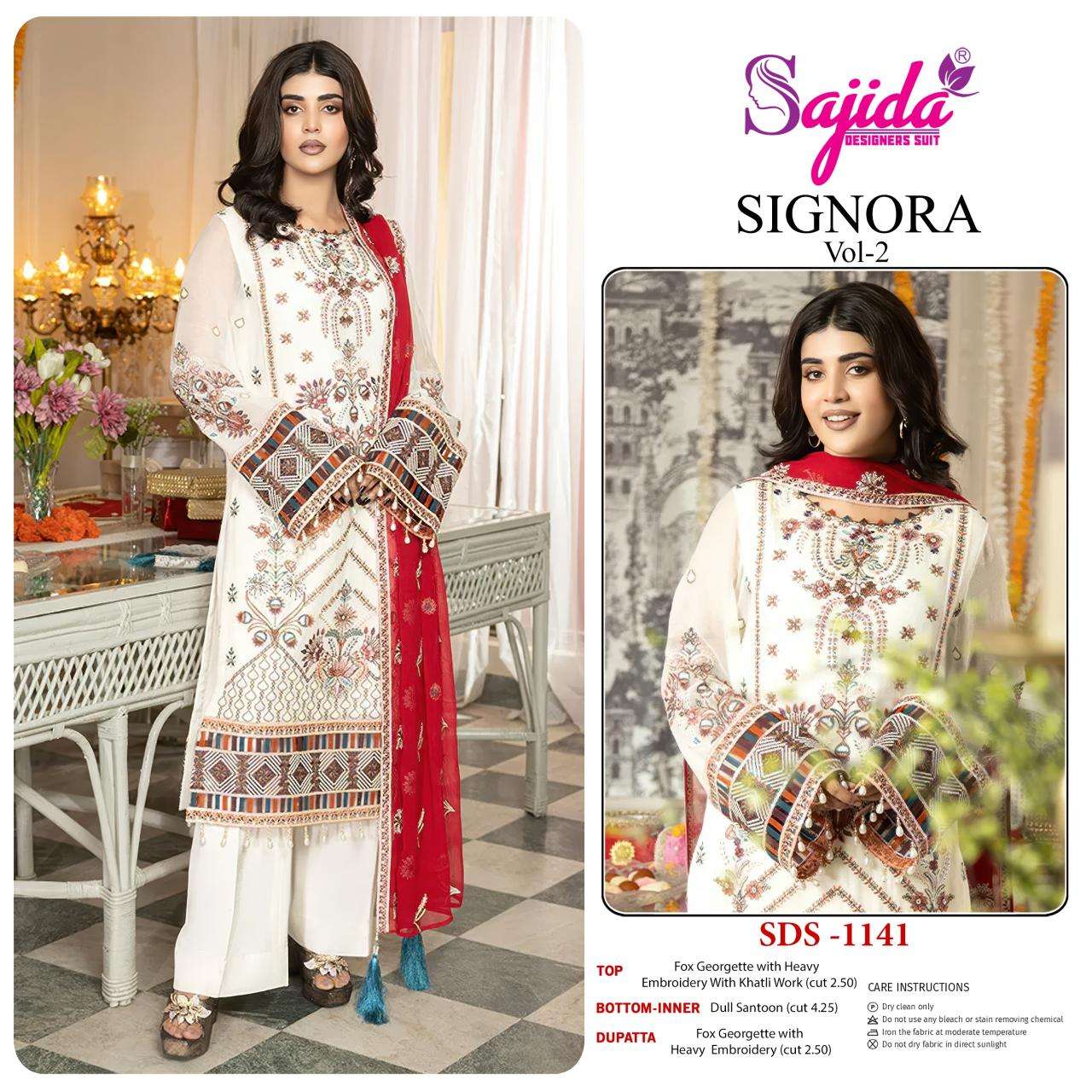 Sajida signora vol 2 Surat salwar kameez market