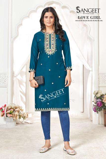 Sangeet love girl Wholesale Kurti suppliers