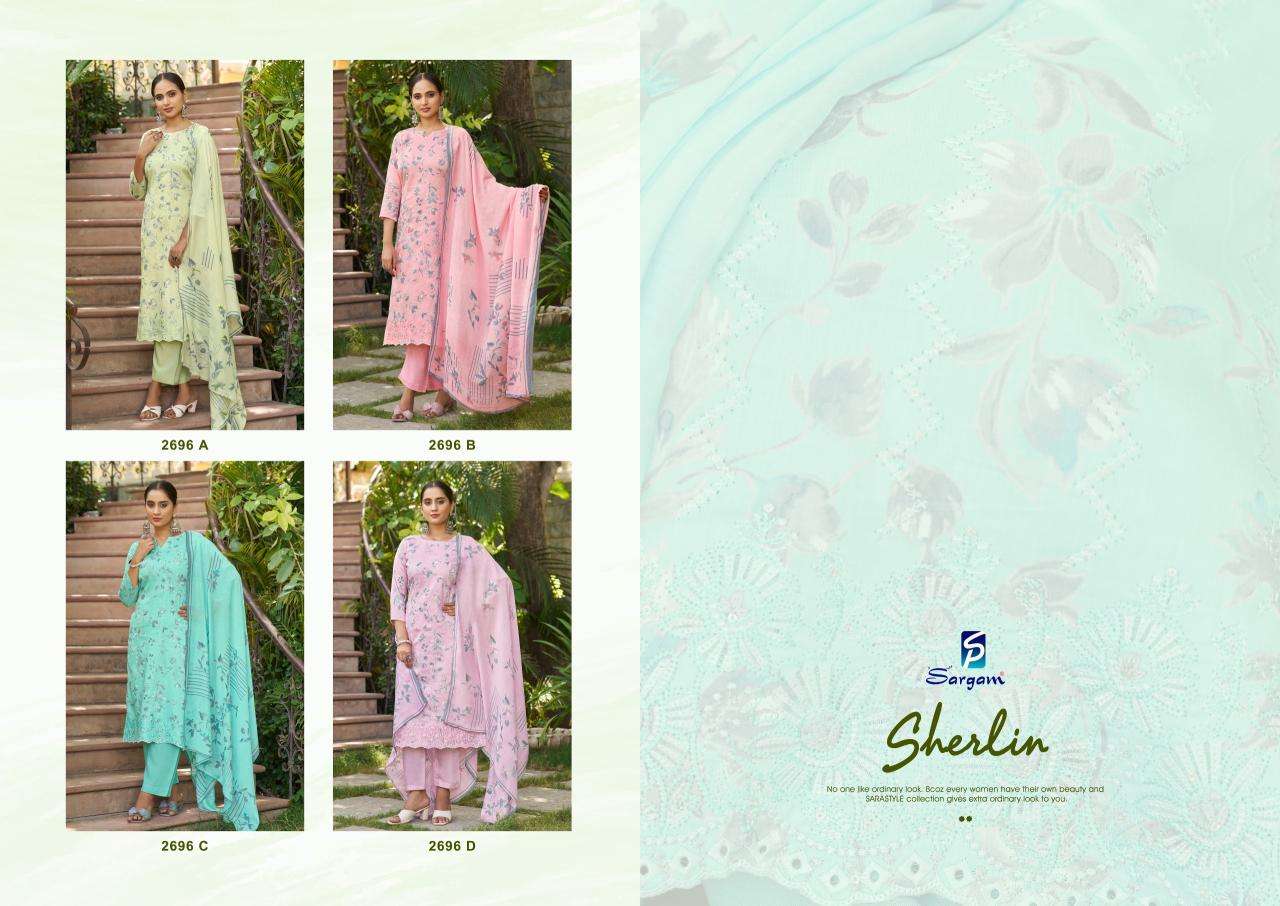 Sargam sherlin Wholesale dress materials in Delhi