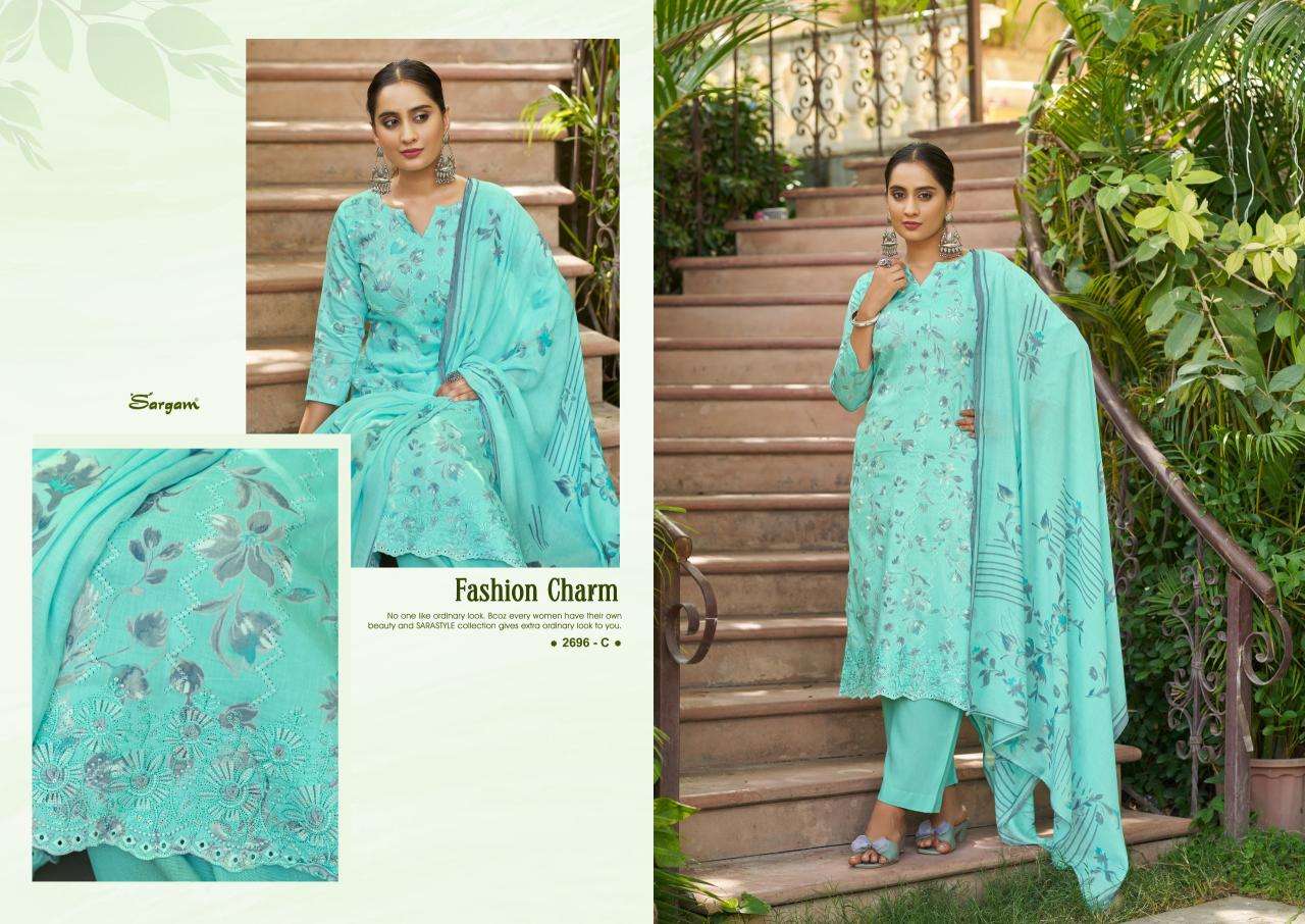 Sargam sherlin Wholesale dress materials in Delhi