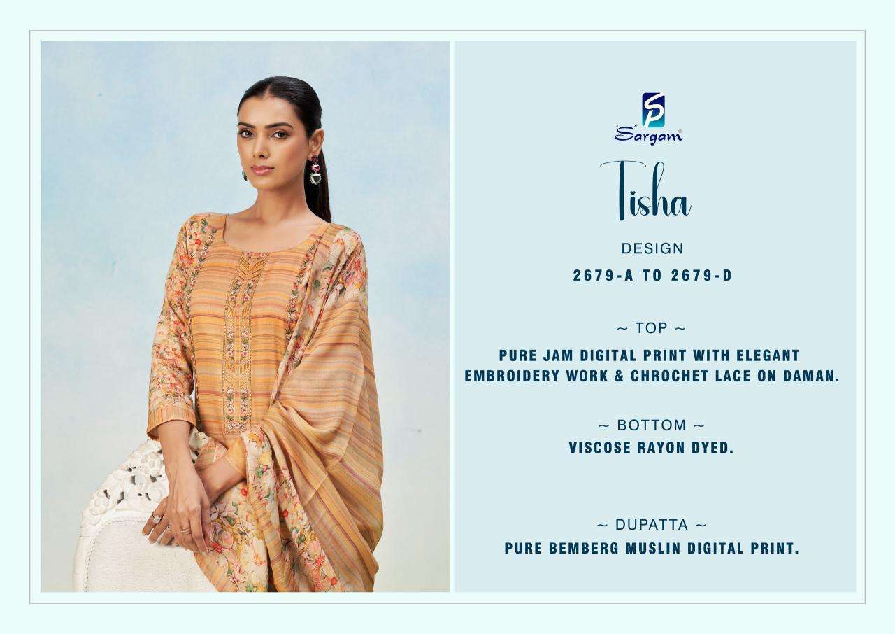 Sargam tisha Wholesale dress material dealers