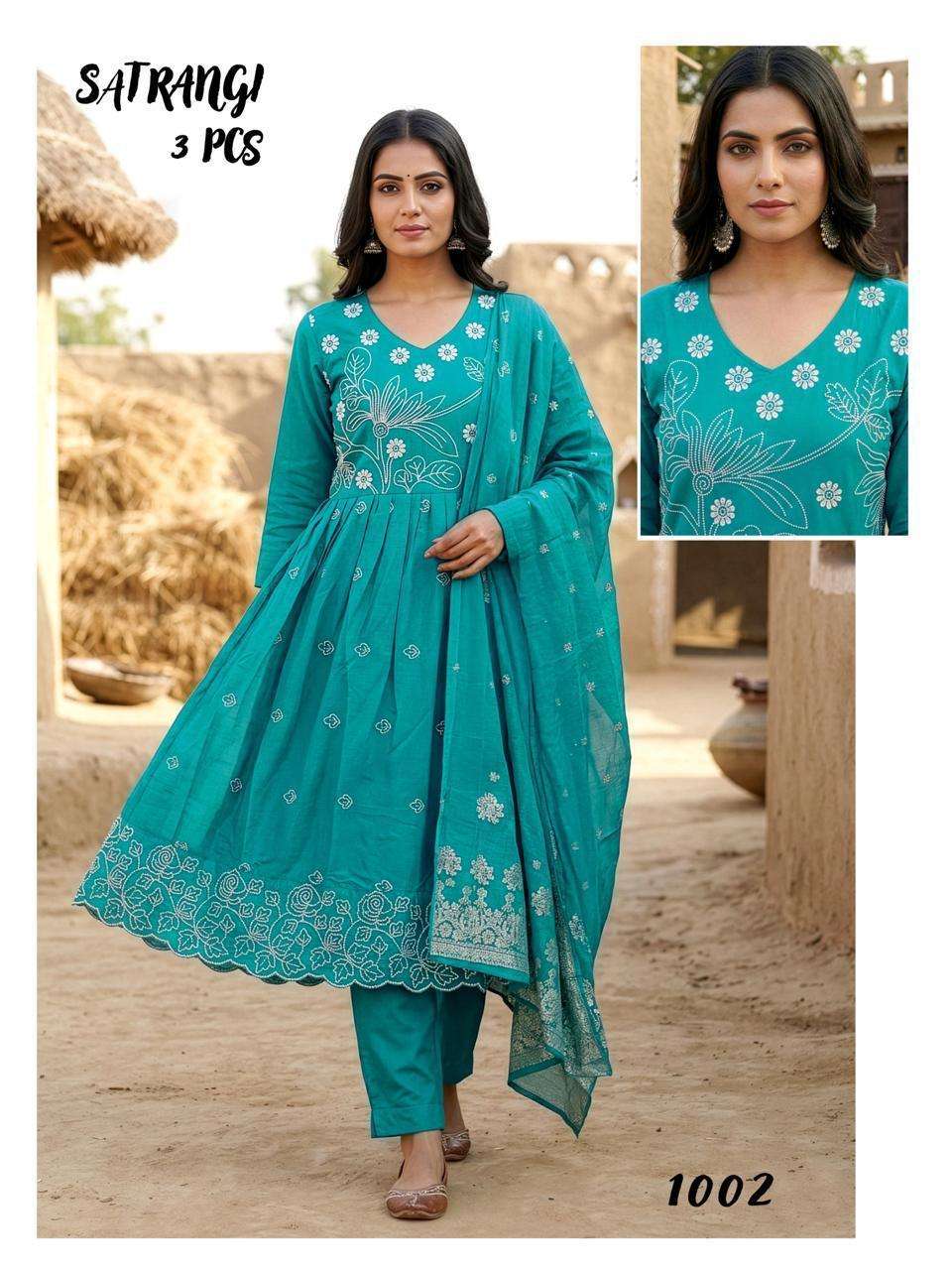 Satrangi 1 Kurti wholesale price in Kolkata