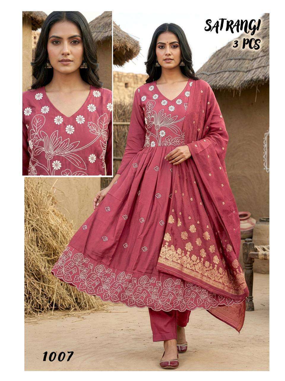 Satrangi 1 Kurti wholesale price in Kolkata