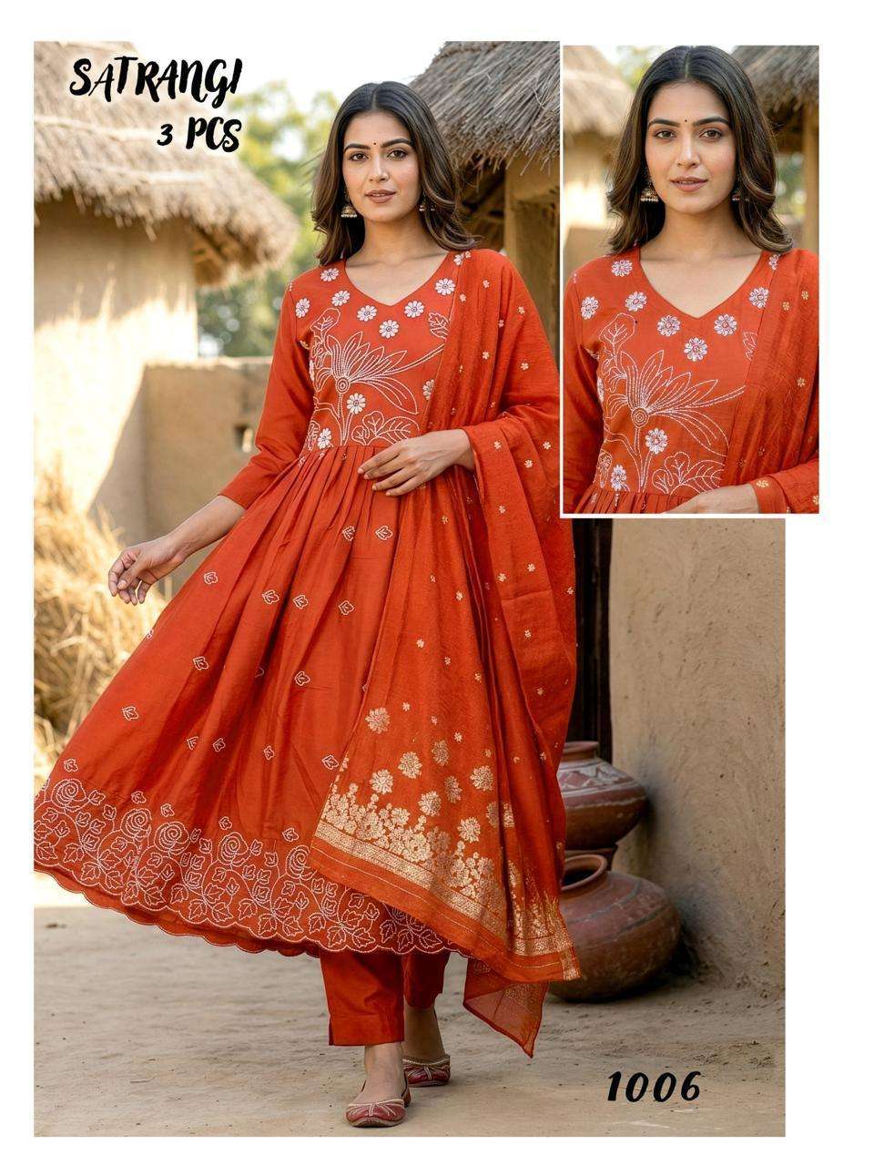 Satrangi 1 Kurti wholesale price in Kolkata