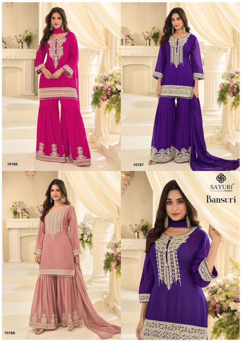 Sayuri bansuri salwar suit wholesale market price