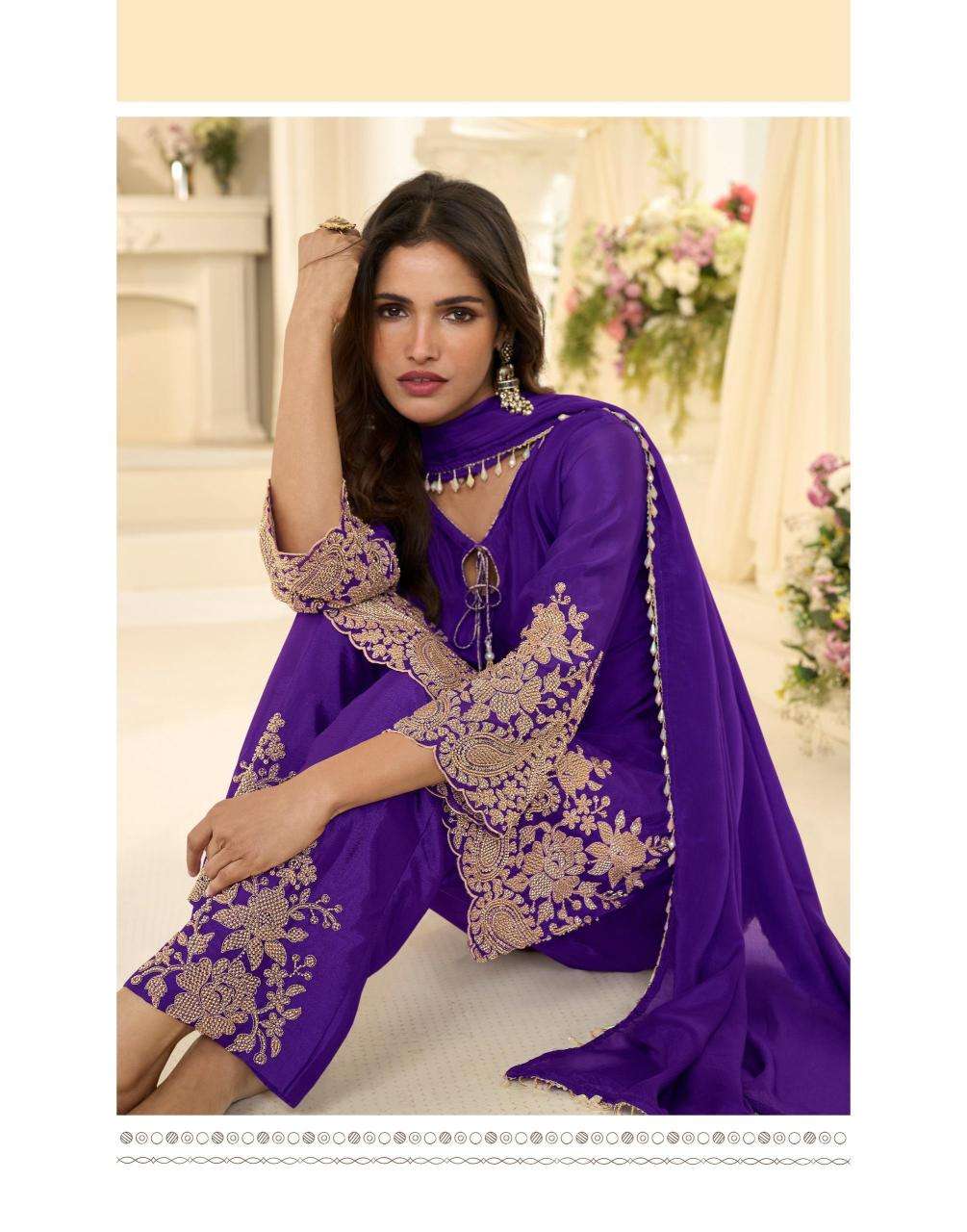Sayuri beads pakistani wholesale salwar kameez