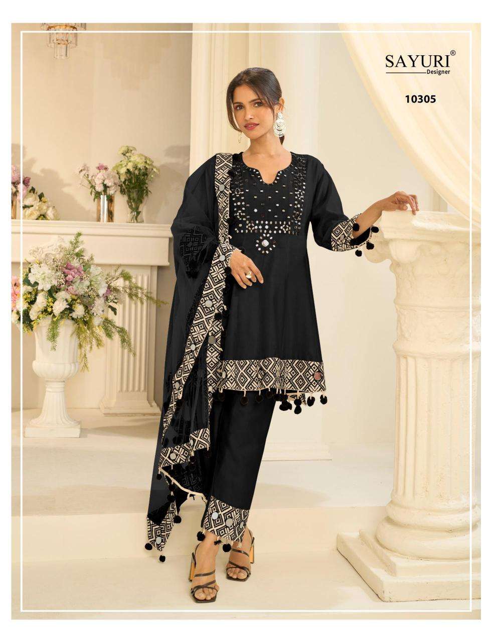 Sayuri mirror collection 10304-05 salwar suit hyderabad wholesale
