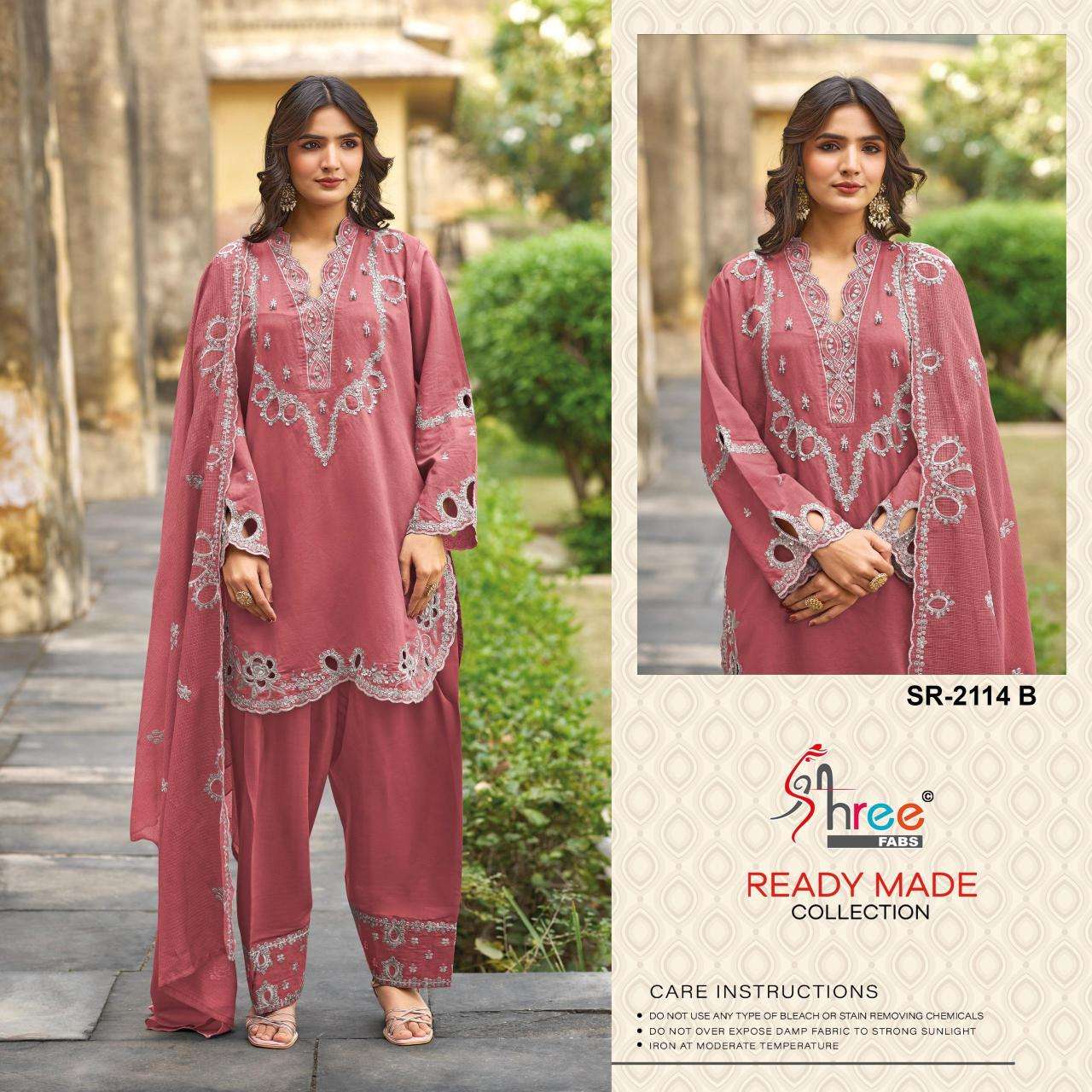 Shree fabs d.no-2114 salwar suit distributors in Hyderabad