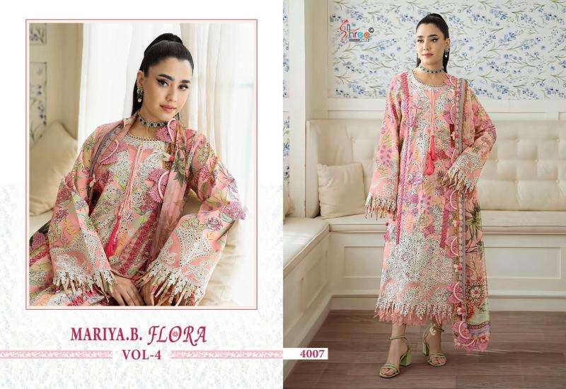 Shree fabs mariya b flora vol- 4 Bulk salwar suit suppliers in Delhi