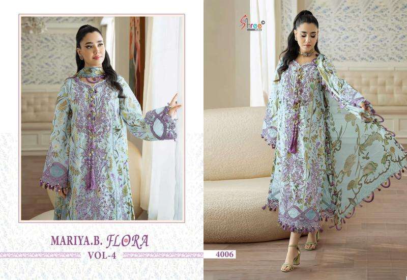 Shree fabs mariya b flora vol- 4 Bulk salwar suit suppliers in Delhi