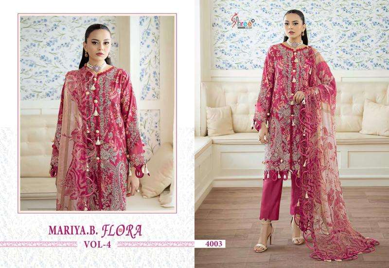 Shree fabs mariya b flora vol- 4 Bulk salwar suit suppliers in Delhi