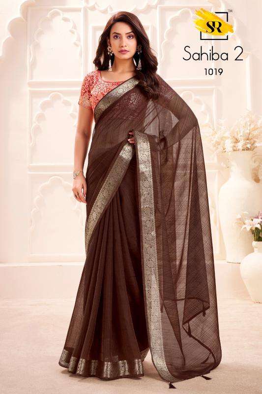 Sr sahiba 2 saree Wholesale clothing market in India