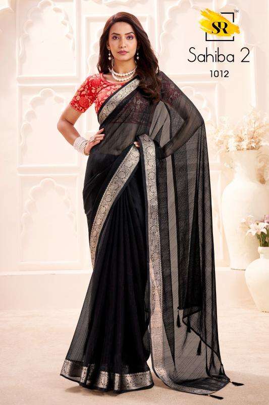 Sr sahiba 2 saree Wholesale clothing market in India