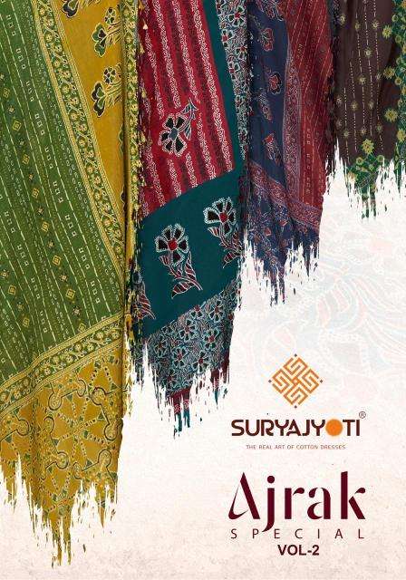 Suryajyoti ajrak vol-2 kurtis  suppliers in Mumbai