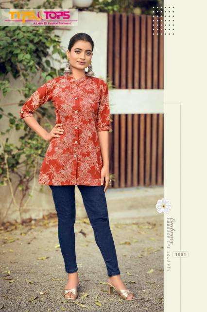 Tips & tops cotton shorties vol 9 Kurti wholesale market online