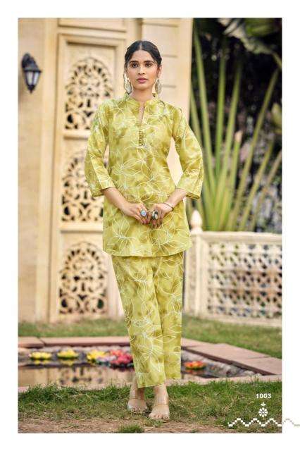Tips & tops cotton trends vol 3 coord set  Wholesale Kurti market in Baglor