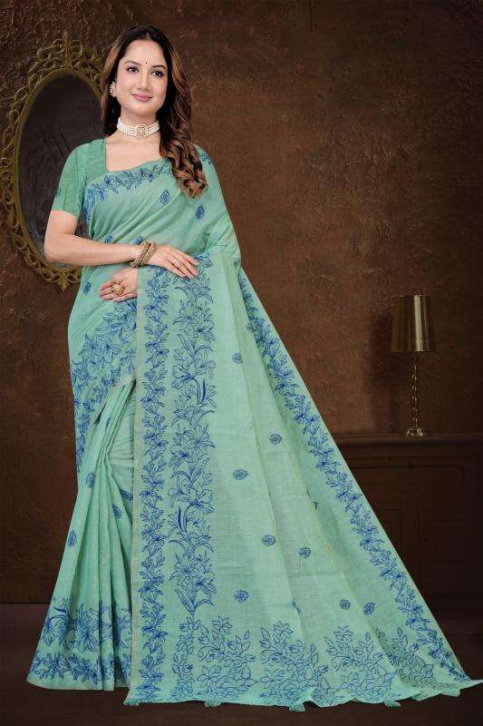 Tulsi WEC-1000 cotton Latest Sarees Wholesale Market in Kolkata
