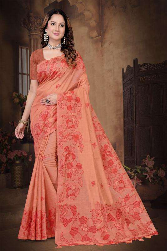Tulsi WEC-1002 cotton  Affordable Saree Wholesale Market in Kolkata