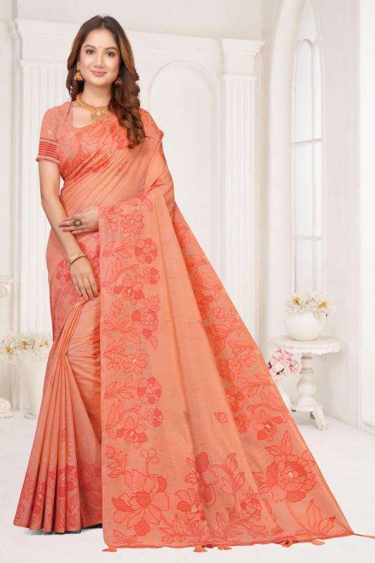 Tulsi WEC-1002 cotton Kolkata Saree Wholesale Market