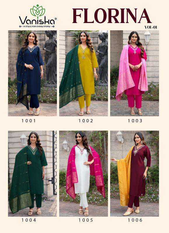 Vaniska fiorina vol 1 Kurti market in Surat