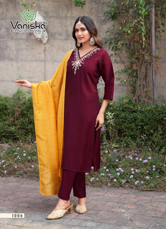 Vaniska fiorina vol 1 Kurti market in Surat