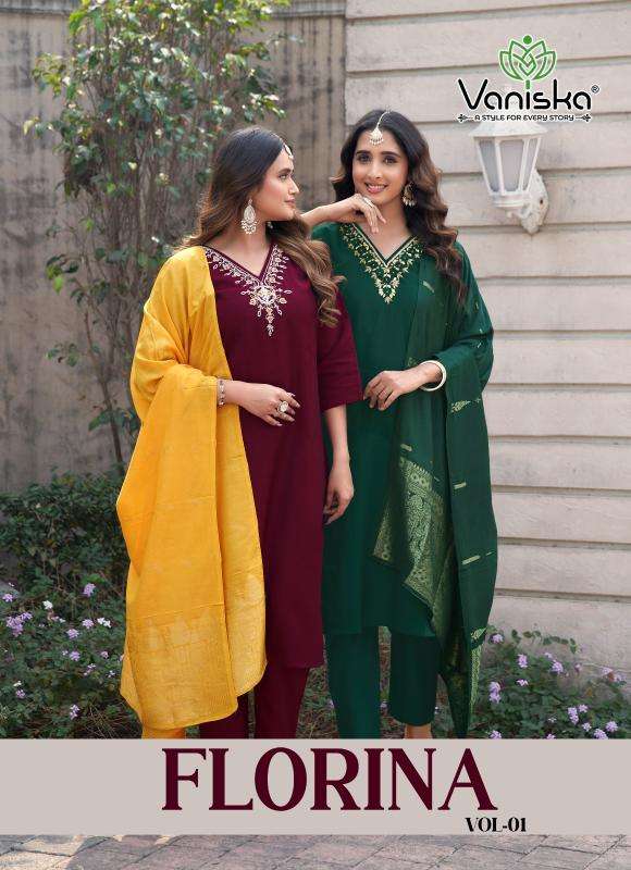 Vaniska fiorina vol 1 Kurti market in Surat